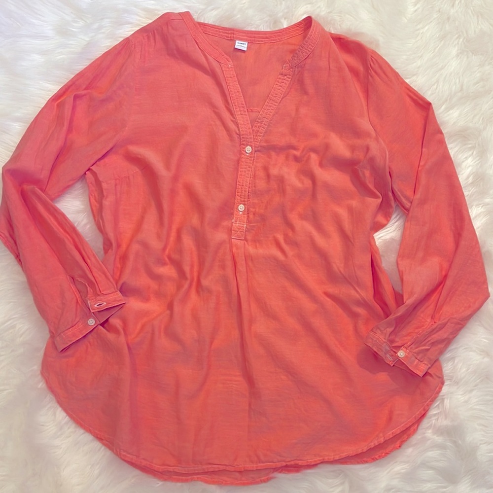 OLD NAVY TUNIC/BEACH COVER UP/LOUNGE SHIRT SIZE:XL